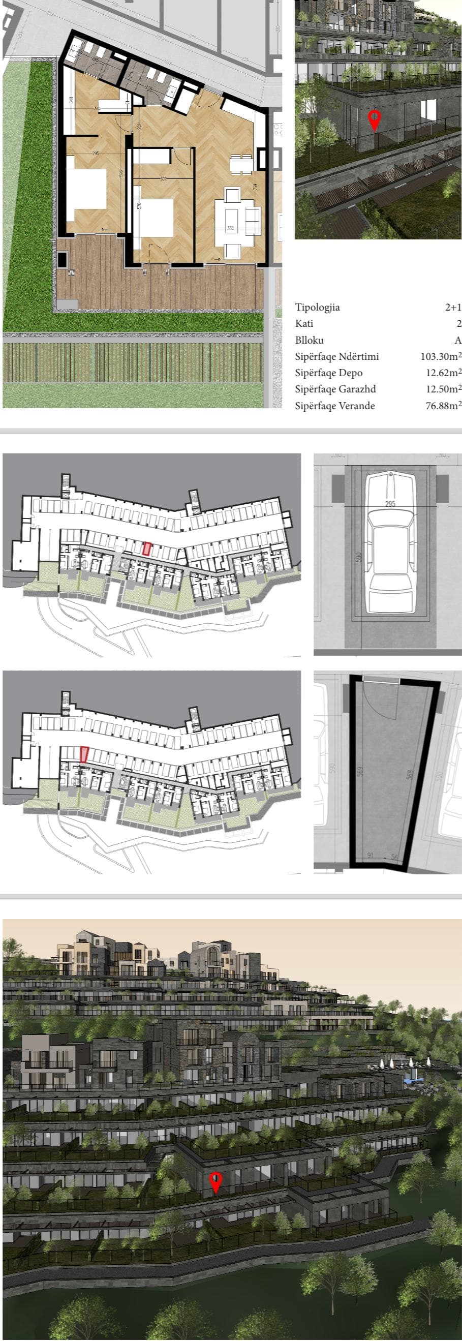 APARTAMENT 2+1 NE GREEN COAST VILLAGE 2
