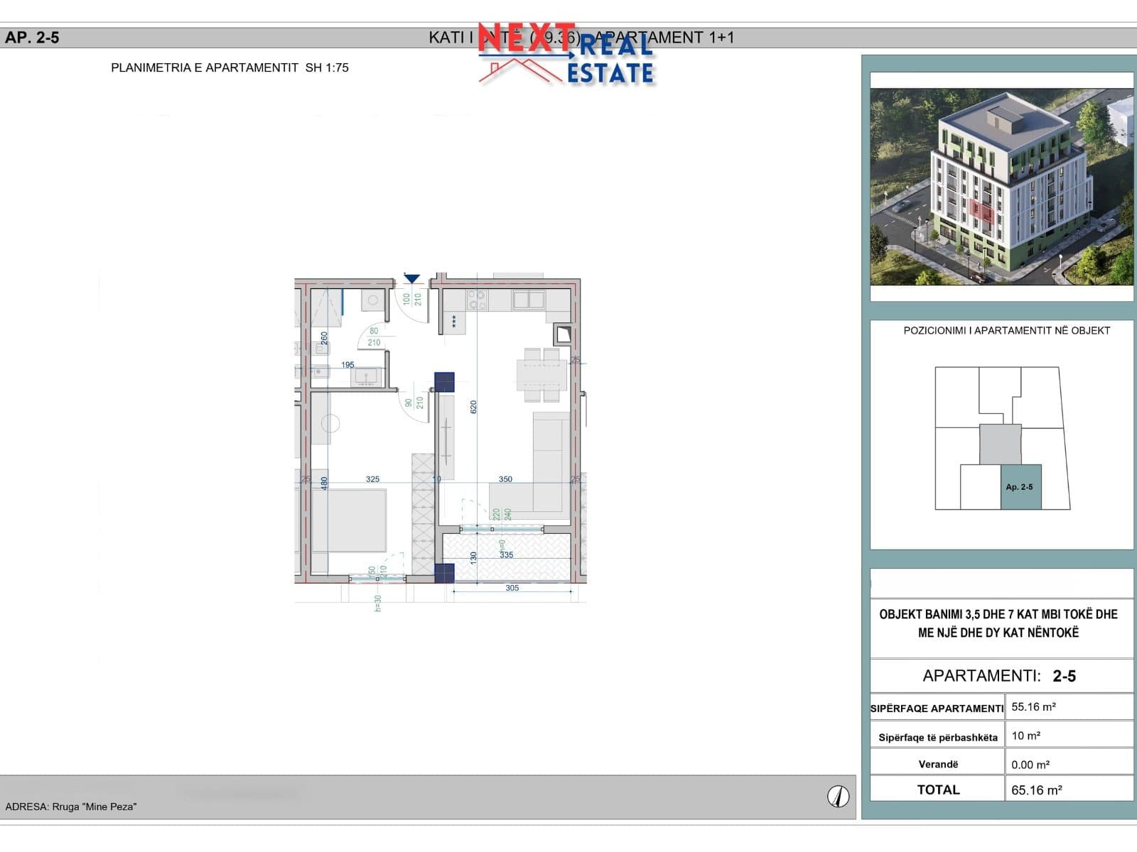 SHITET APARTAMENT 1+1 NE NDERTIM NE PASKUQAN, TIRANE 4