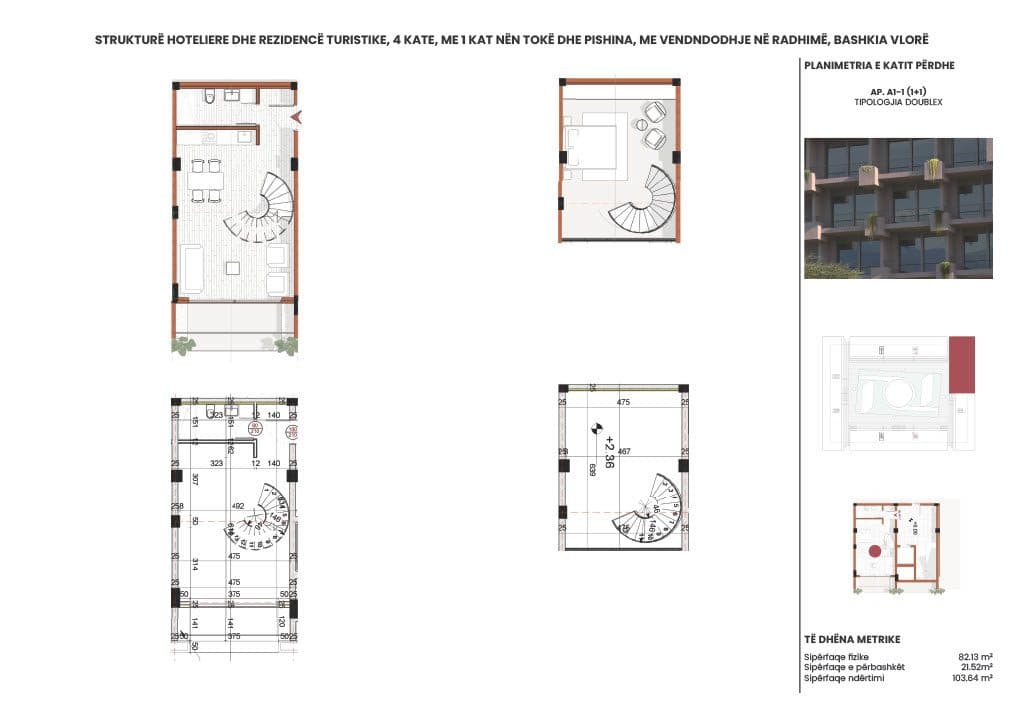 DUPLEX 1+1 TEK RADHIMA RING RESIDENCE – KU JETA NGADALËSOHET DHE FILLON QETËSIA 2