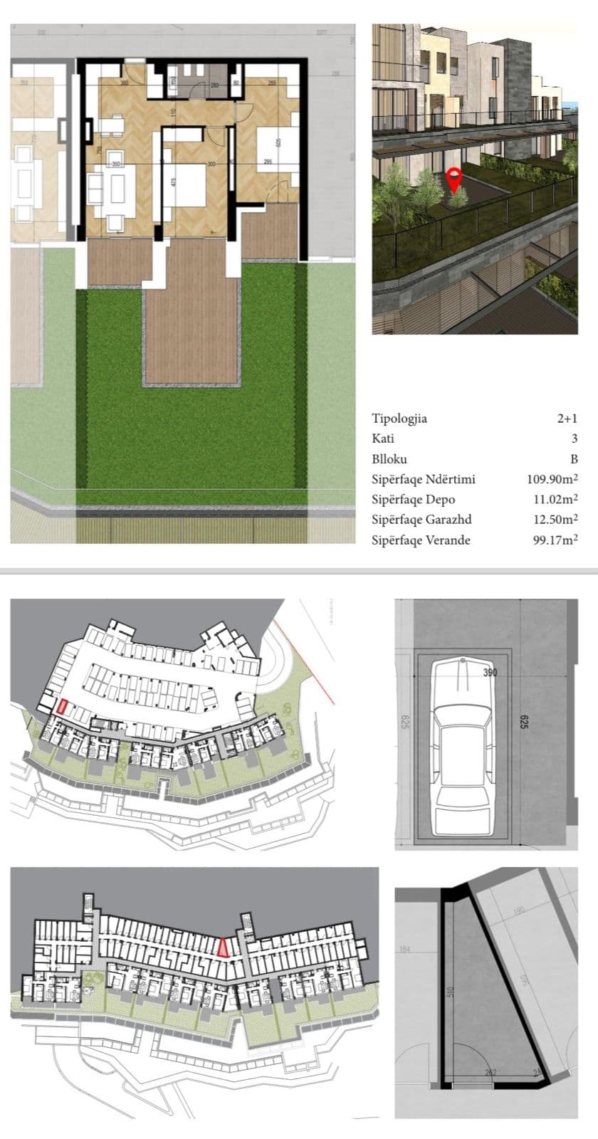 APARTAMENT 2+1 NE GREEN COAST VILLAGE 2