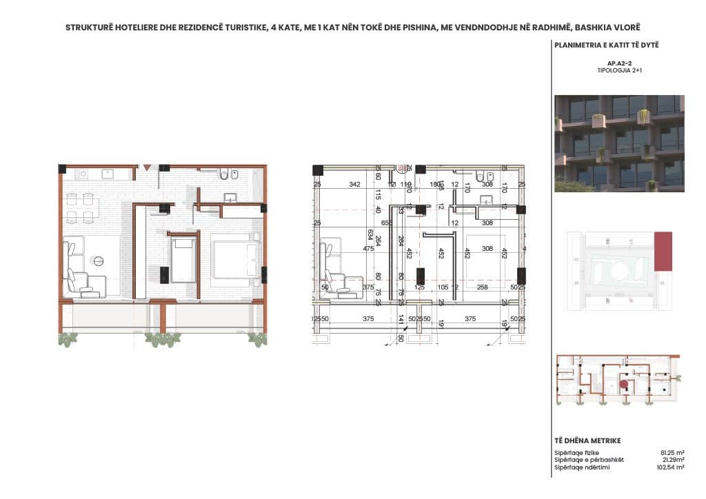 APARTAMENT 2+1 - RADHIMA RING RESIDENCE – KU JETA NGADALËSOHET DHE FILLON QETËSIA 2