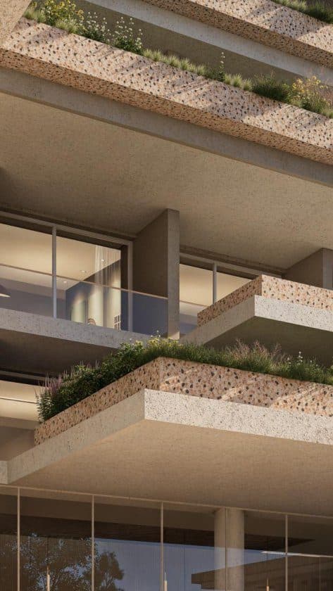 APARTAMENT 1+1 ME VERANDE NE REZIDENCEN „THE VERDANT TERRACES”, ORIKUM 4