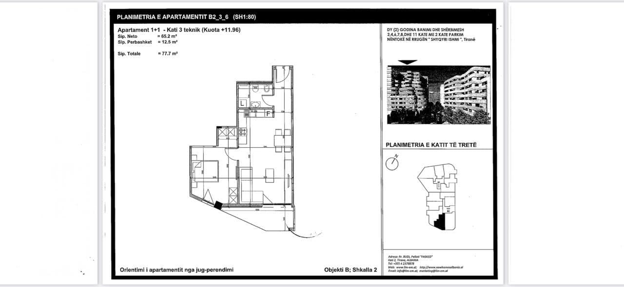EKSKLUZIVE! SHITET APARTAMENT 1+1 – PRANË "SHKOLLËS SË BALETIT", NË KOMPLEKSIN ELITAR “ART RESIDENCE” 2