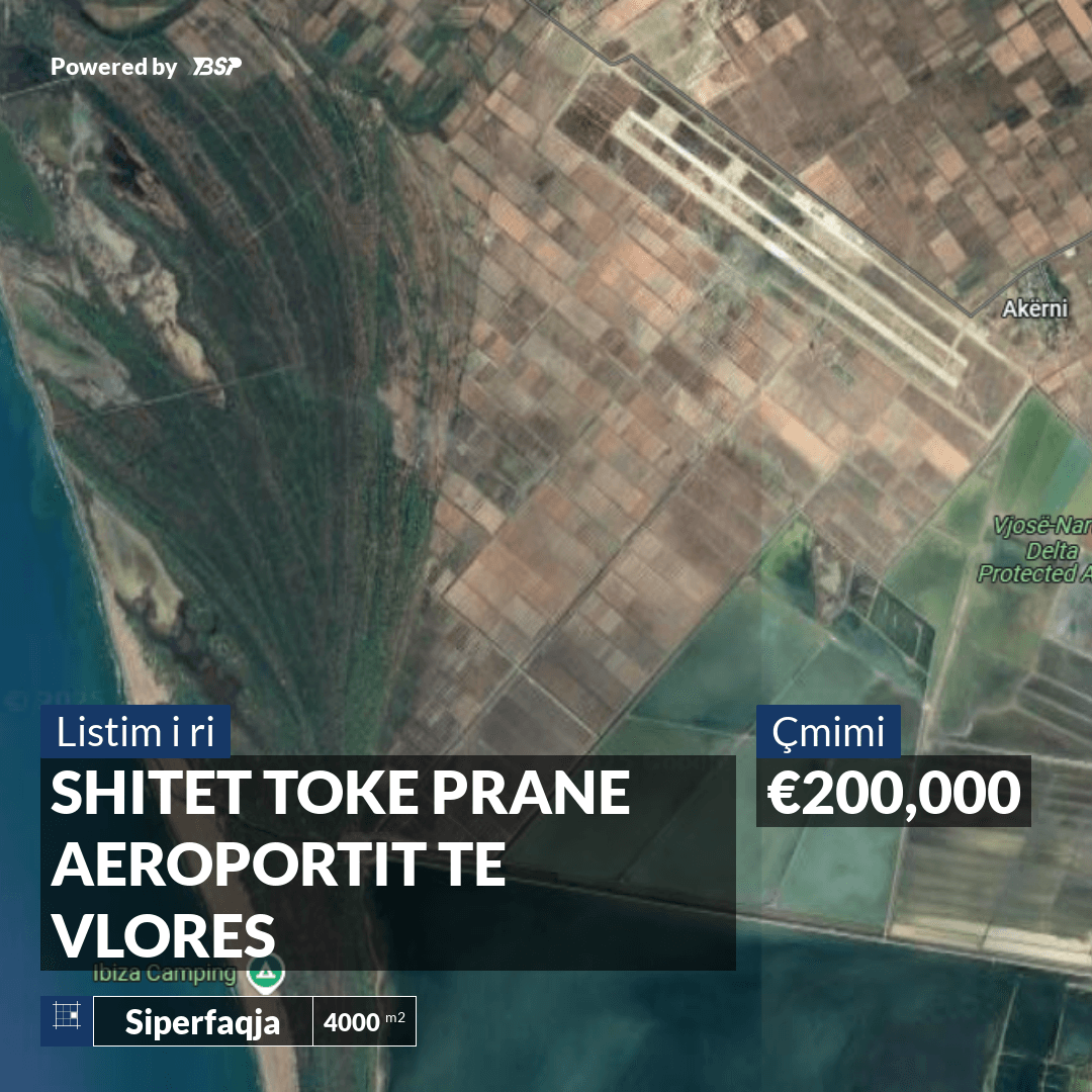 SHITET TOKE PRANE AEROPORTIT TE VLORES 1