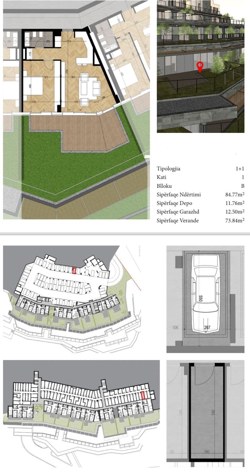 APARTAMENT 1+1 NE GREEN COAST VILLAGE 2