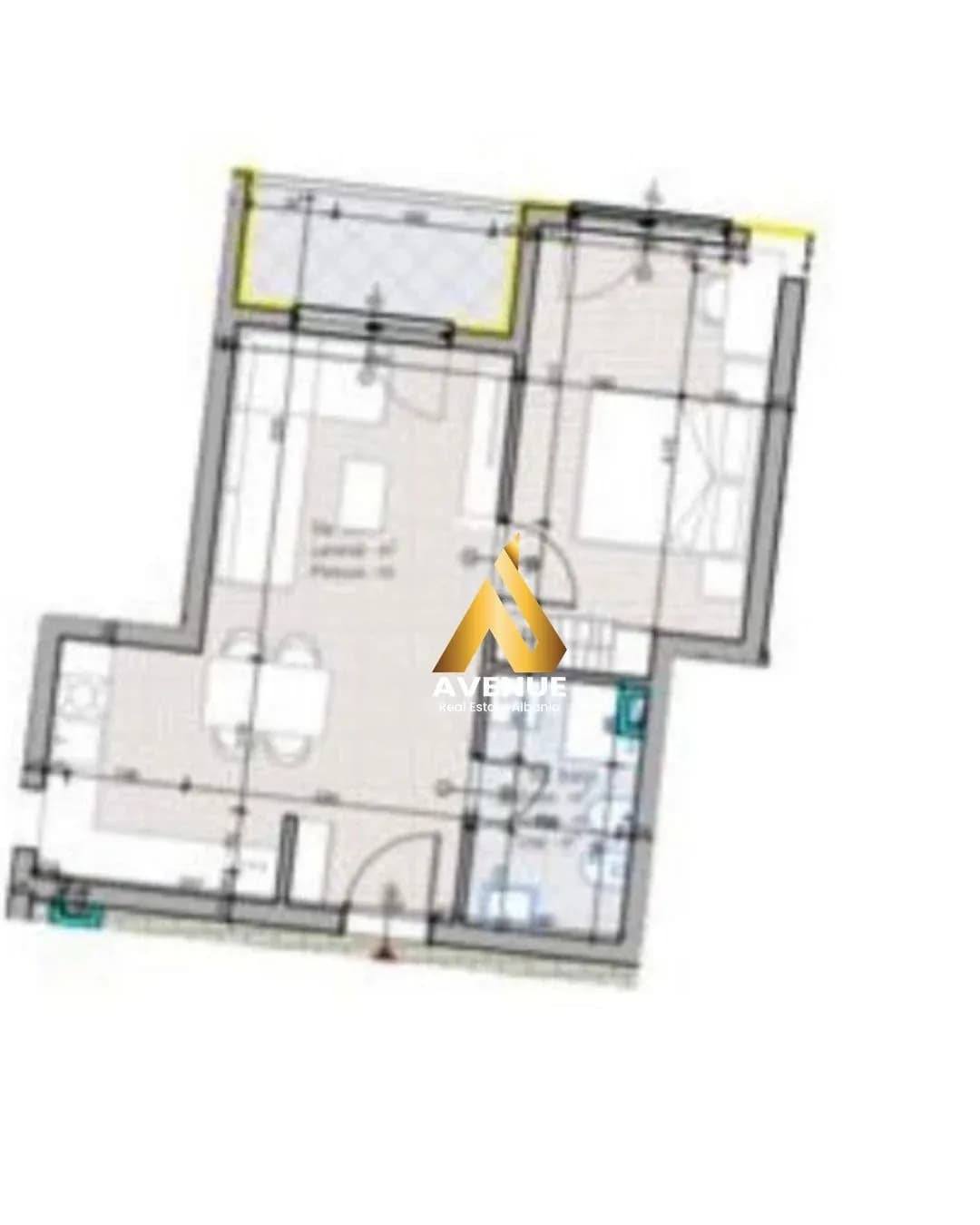APARTAMENT 1+1 RESIDENCA ALUNA PASKUQAN, TIRANE 4