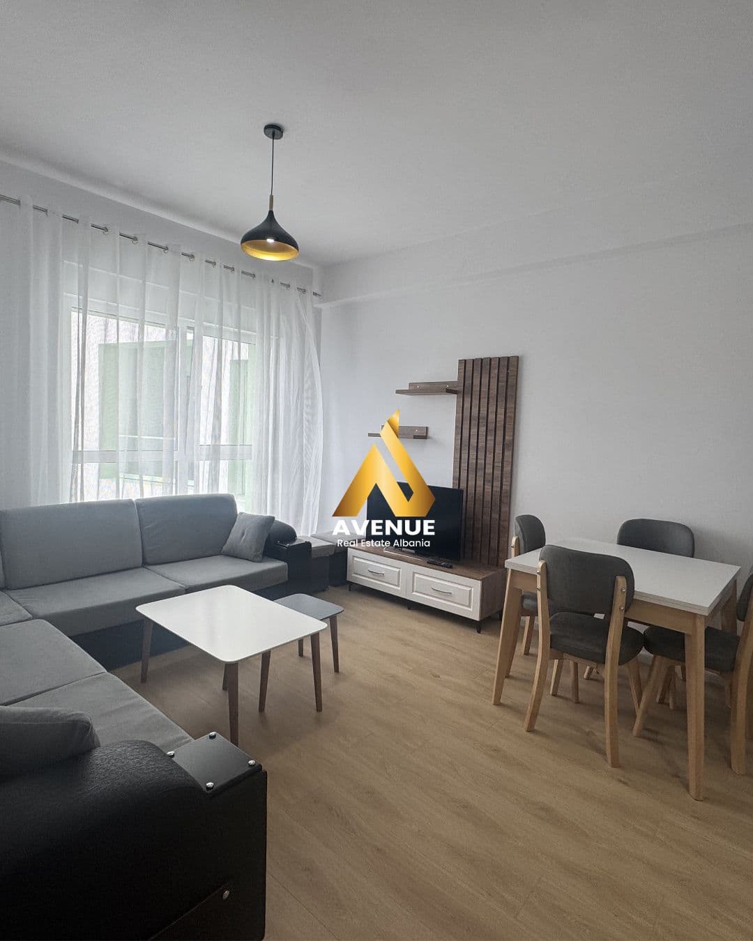Jepet me qira Apartament 1+1 – Rezidenca Mangalem 21, Ali Demi, Tiranë