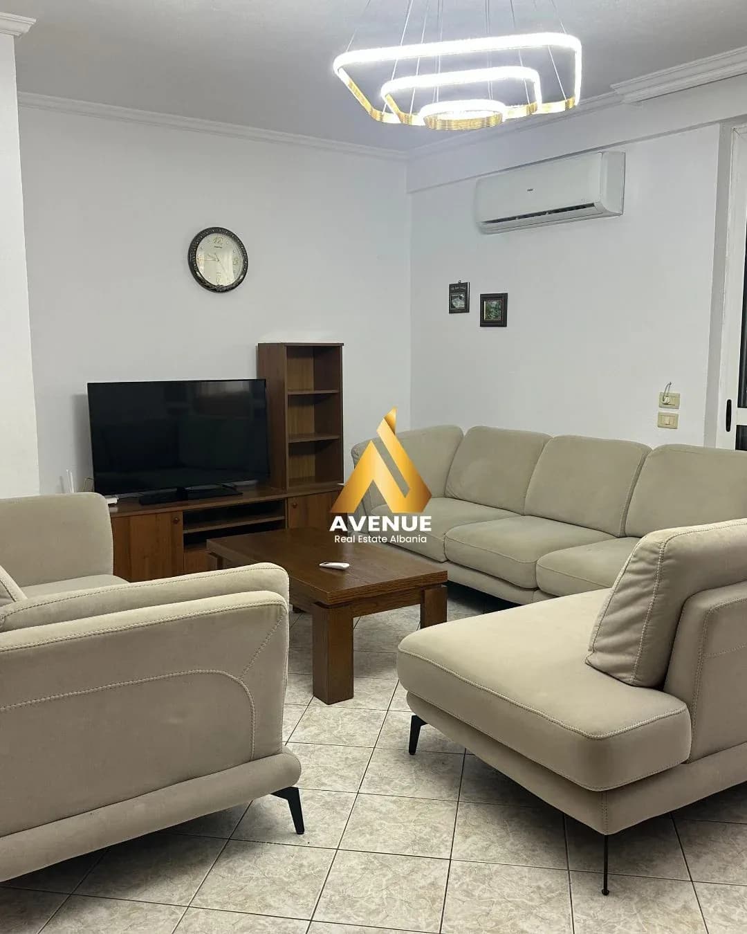 🏠 APARTAMENT 3+1 ME QIRA – Rruga Siri Kodra Tiranë 2