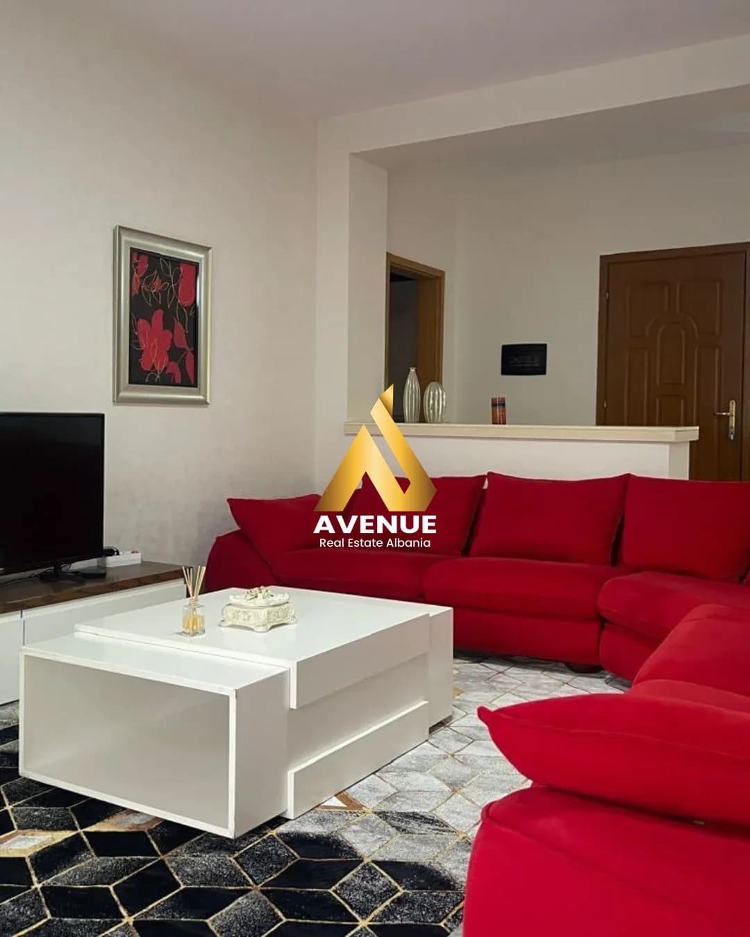 APARTAMENT 2+1 ME QIRA – PRANË SHKOLLËS SË KUQE, TIRANË