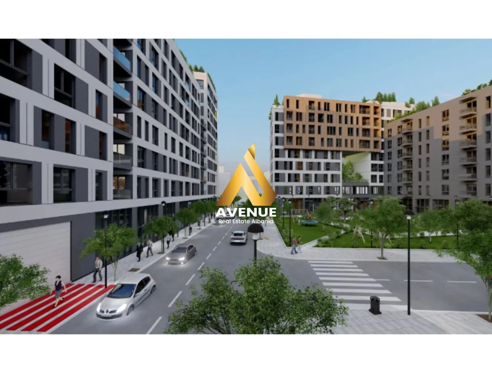 SHITET APARTAMENT 2+1+2 – KOMPLEKSI NOVUS, BULEVARDI I RI, STACIONI I TRENIT, TIRANË
